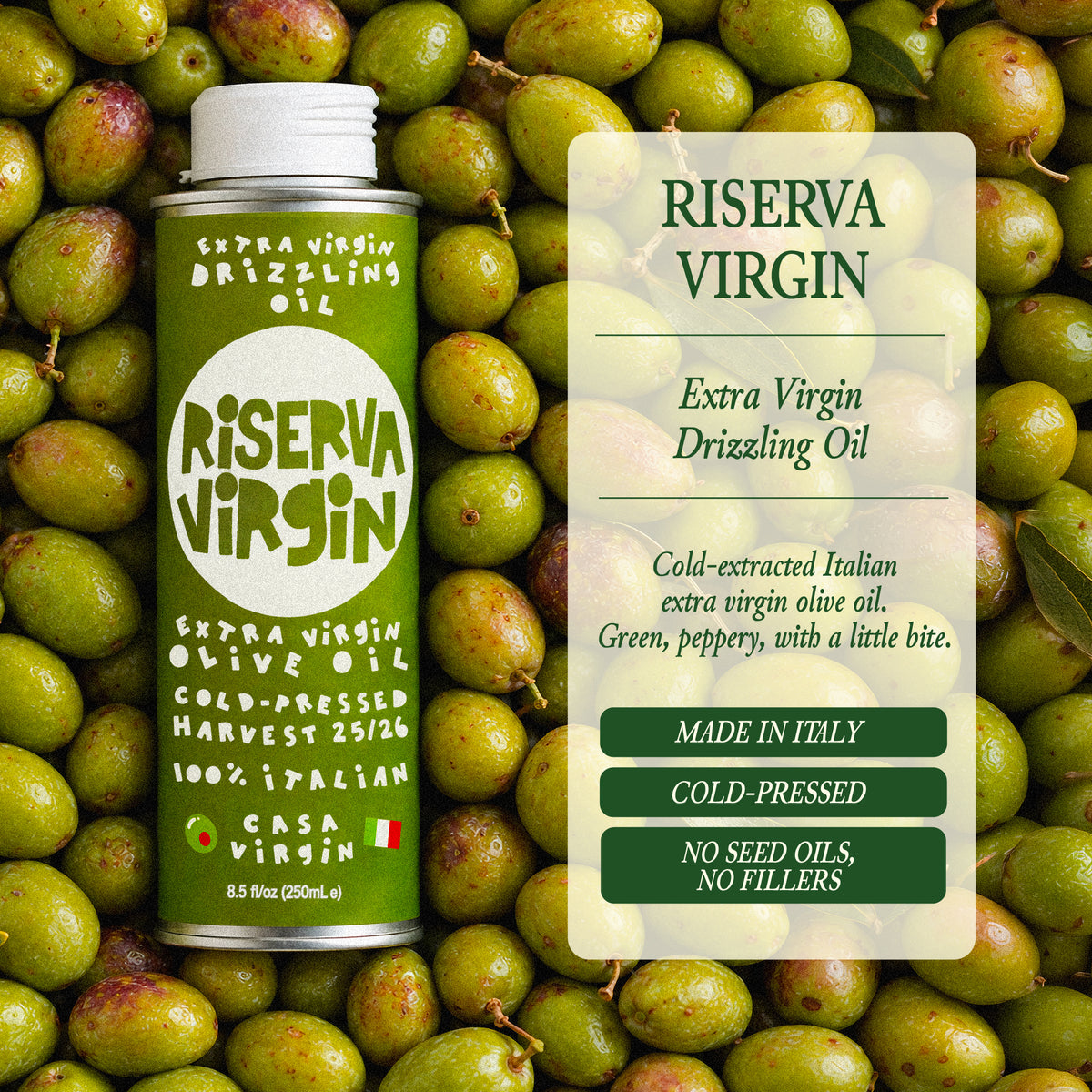 The Italian Duo: Spicy & Riserva Drizzling Oils