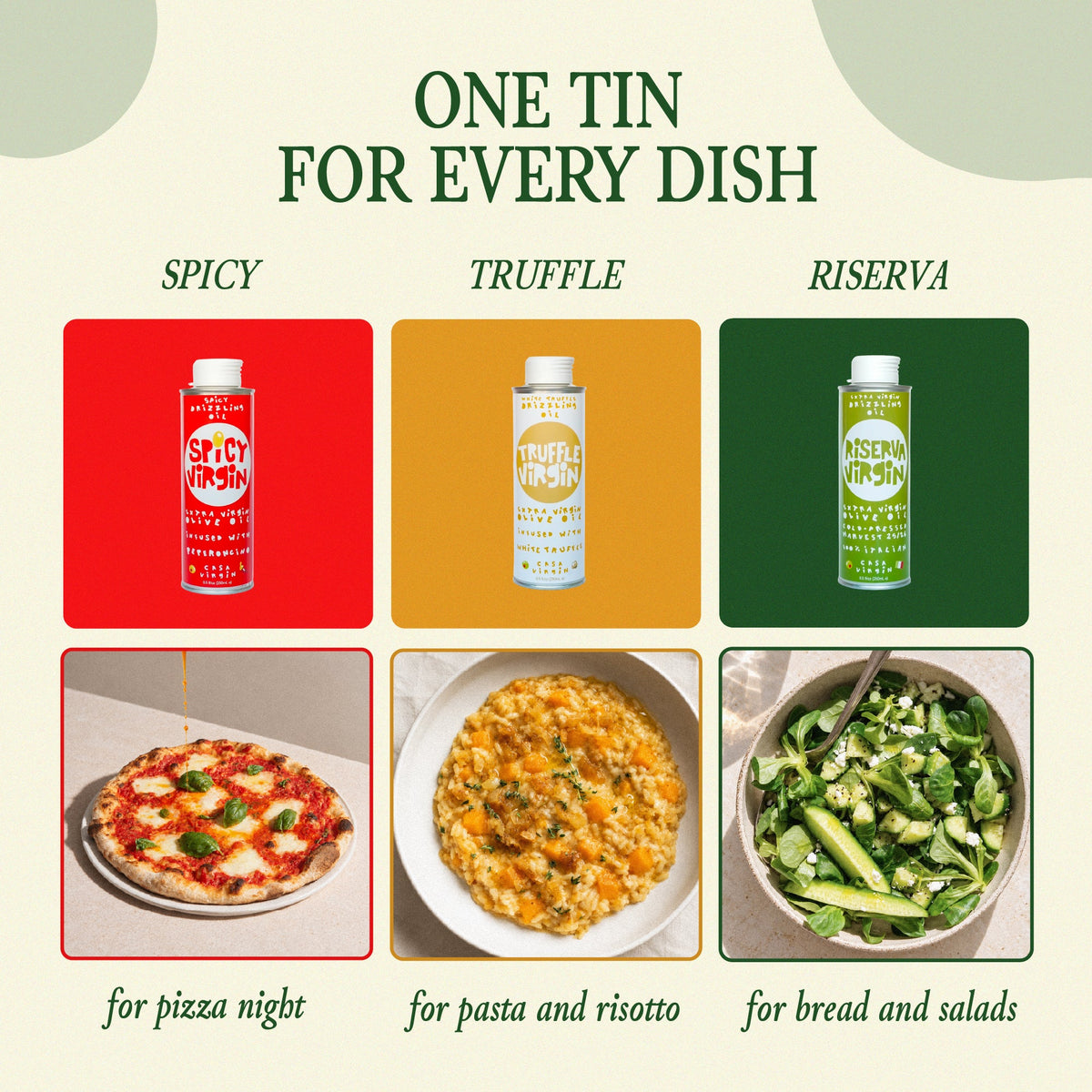 Casa Virgin Italian Trio Gift Box