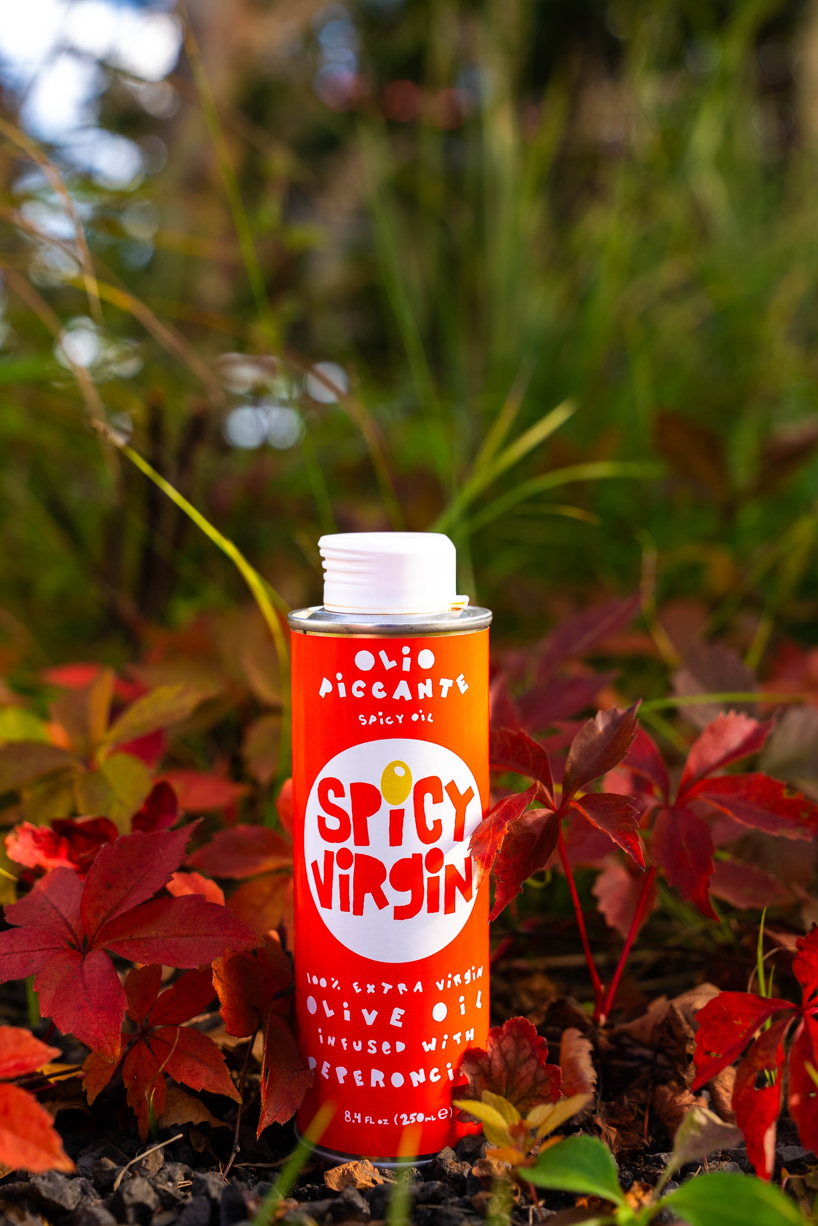 Spicy Virgin (Olio Piccante) — Calabrian Peperoncino Extra Virgin Olive Oil