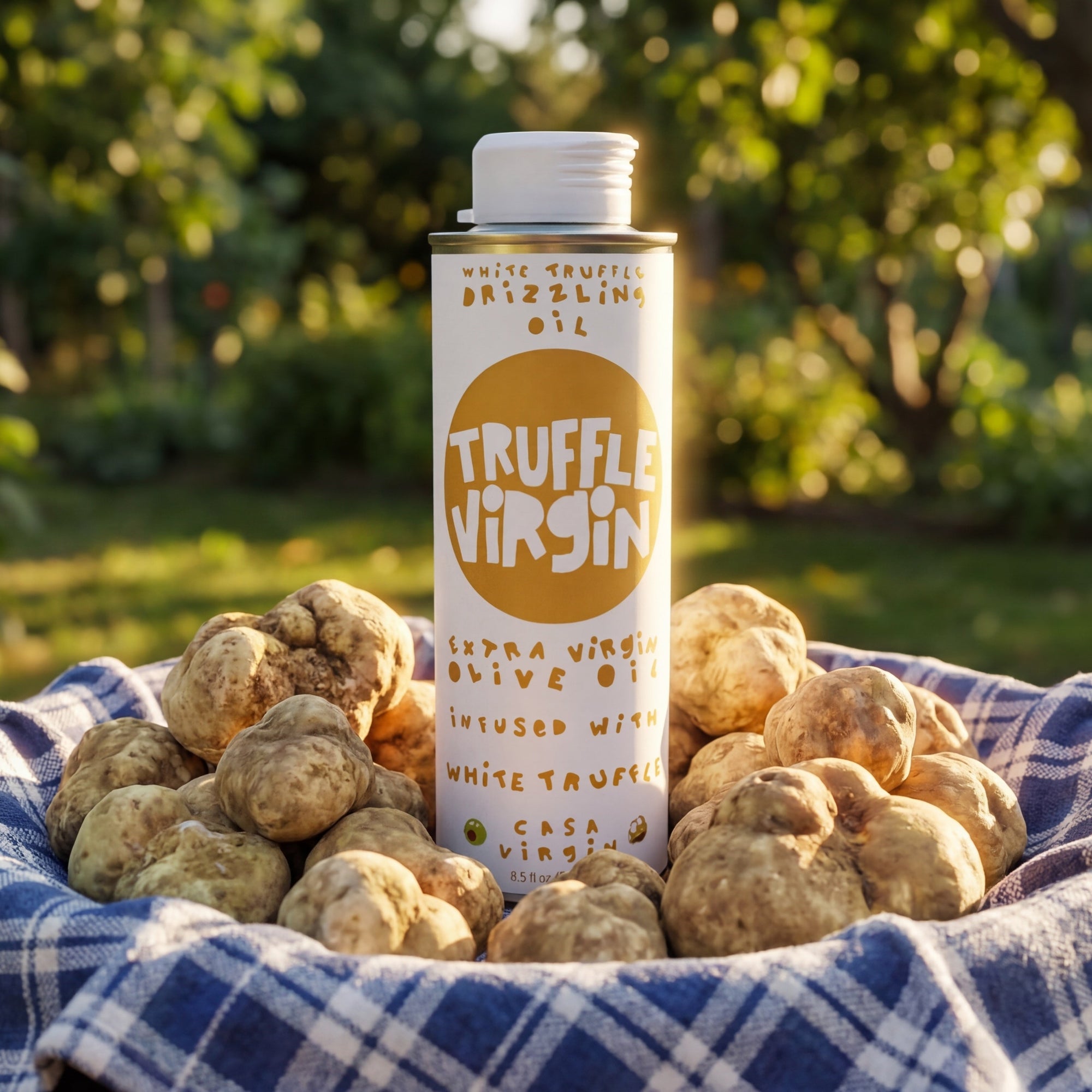 Casa Virgin Truffle Virgin 250ml — white truffle extra virgin olive oil from Umbria